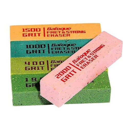 5x Fret Erasers for Guitar, Fret Polishing Cleaner, Frets