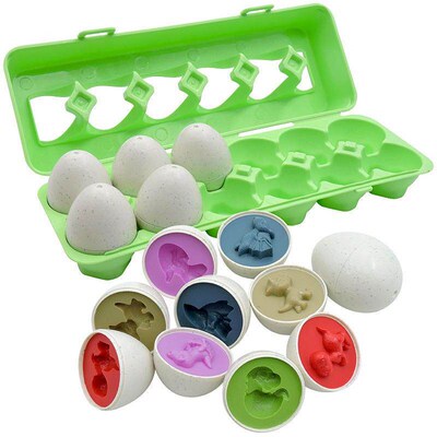 Children's early education assembled toy egg box smart m