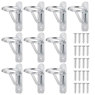 10PCS Bucket Hook Hangers Horse Stall Metal Horse Bucket
