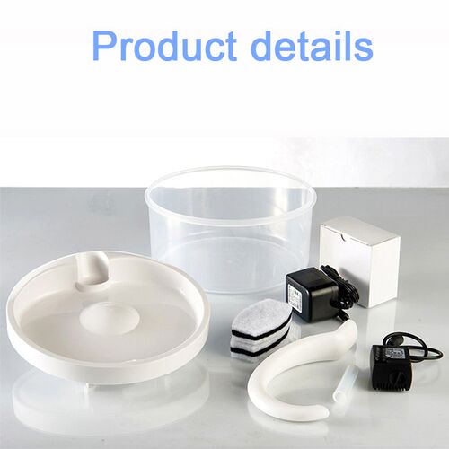 2L Cat Water Fountain LED Blue Light USB Powered Automatic W