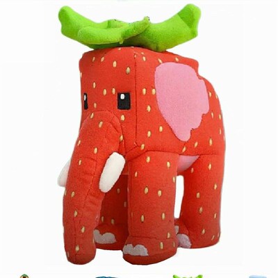 Steal a Brainrot Plush Strawberry Elephant Cushion Pillow象