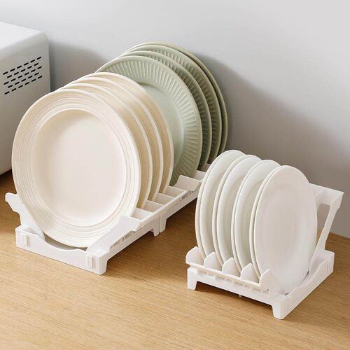 Kitchen Dish Storage Rack, Plate Organizer, Countertop Dryin