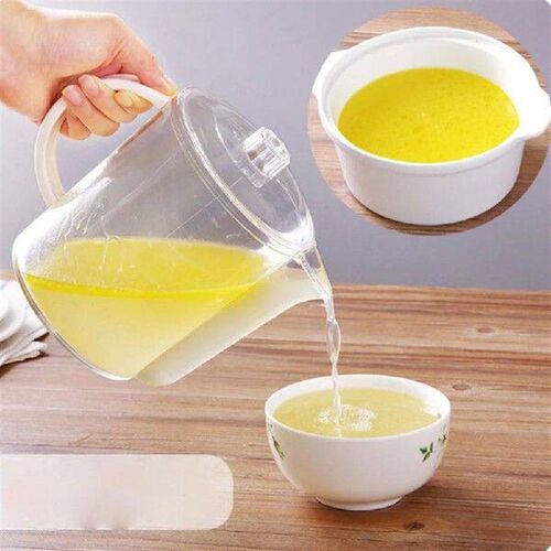 1pc 1500ml Grease Separating Measuring Cup Creative Kitchen