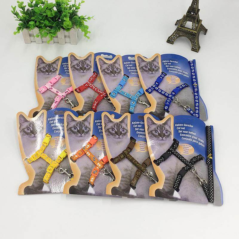 猫用品跨境拴猫绳印花工字型猫链猫胸背牵引兔子牵引绳溜兔绳厂家,宠物/宠物食品及用品,狗牵引绳,淘宝优惠券,粉丝福利购,淘宝优惠卷