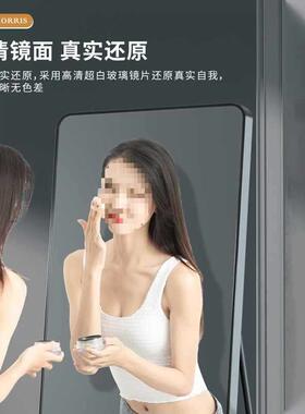 式学生挂墙全身镜生穿衣落地镜子家用壁挂欧贴墙女卧试室87955立