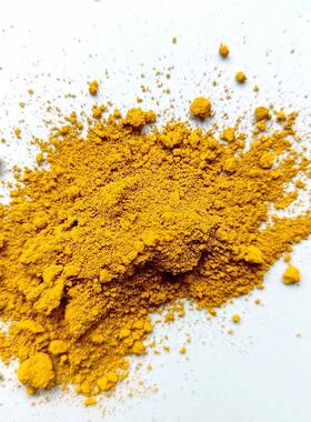 氧化铁黄13颜料机水性油漆填313料色粉彩3砖混无凝土着色用铁黄色