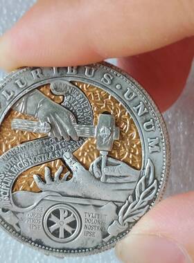 带机UGX关霍制手术工活动机博镍币救世主之手罗马布廷艺收藏创意