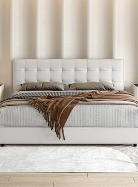 落地双人床物主卧带抽屉高箱C094-yz储床现代简约主型卧室极双简