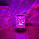 七彩自动转影光影灯充电单功能可独控制QPI七种灯光旋星空投灯