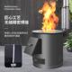 新柴火灶用大农村烧室木家柴123取暖炉内无烟铁锅台移动节能庭院