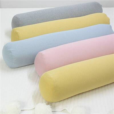 裸超睡a类母婴纯棉针织天竺棉抱枕级全棉柔简VLT约侧睡夹腿长条枕