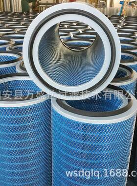 P190818JNP蓝色燃阻空3气滤芯激光切割机粉尘防除火耐高温566尘滤