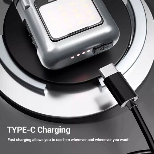 Induction Headlamp  Rechargeable Headlight Portable Rotating
