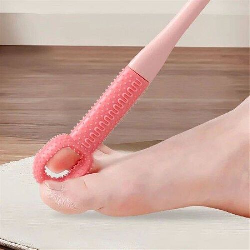 Toe Cleaning Brush Foot Scrubber Exfoliating Silicone Brush