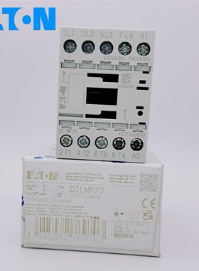 伊顿穆勒四极四相四级P交流接触器DILMP20 XTCF020B00 DC2V230V