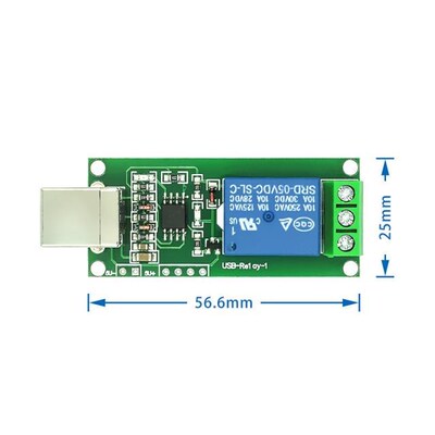 5V 1/2 Way Relay Module Free Drive/USB Control Switch Comput