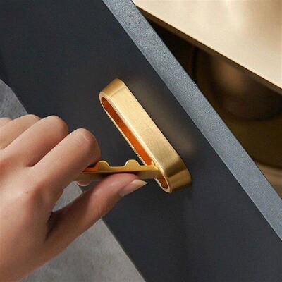 2pcs Foldable Wall Hangings, Metal Foldable Hook Wall
