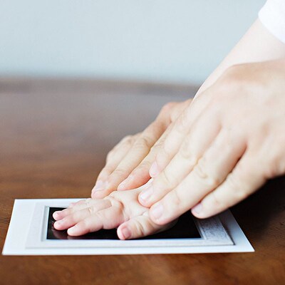 Newborn Photo Hand Foot Print Pad Keepsake Baby Handprint F