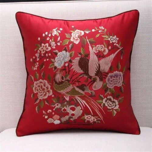 45x45cm Classical Flower Bird Pillowcase Luxury Cartoon