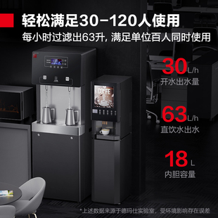 德玛仕直饮机商用学校烧水机大型不锈钢直饮水机全自动加热开水器