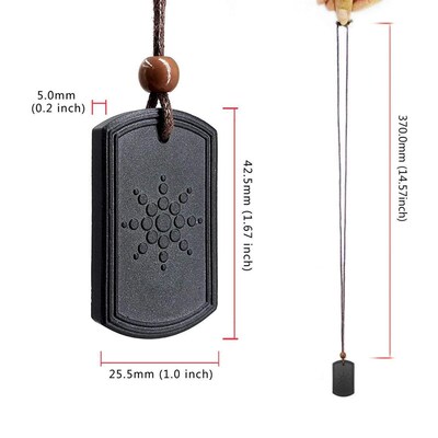 Anti EMF Radiation Protection Pendant Tourmaline 2300 Negat