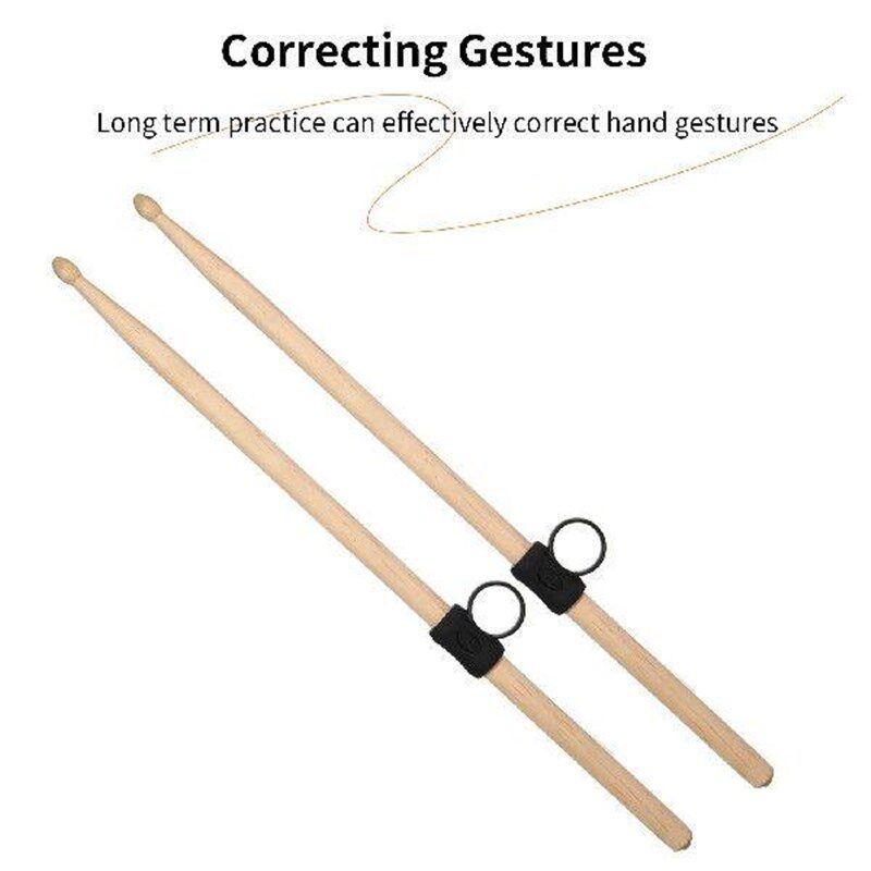 2-piece Set Drum Stick Cover Control Aid Drum Stick Circle