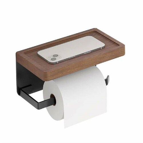 1/2PCS Toilet Tissue Roll Holders Wall Mount with Self