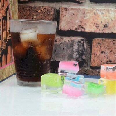 2 PCs Oven Safe Molds Silicone Ice Cube Box Party Use Trays