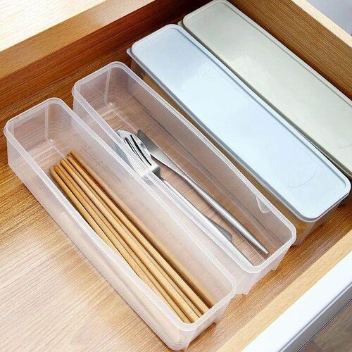 Food-grade plastic rectangular noodle fresh-keeping box, noo