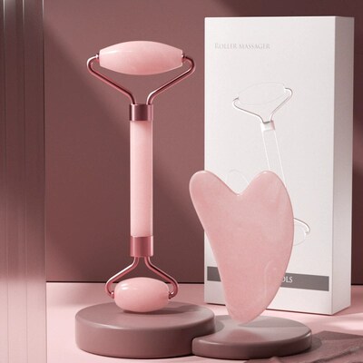 Powder crystal roller Facial massage non-jade beauty stick