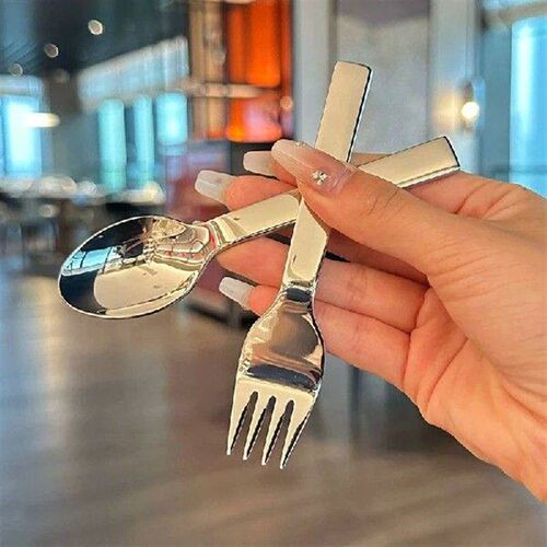 Children Tableware Deepened Thickened Stainless Steel