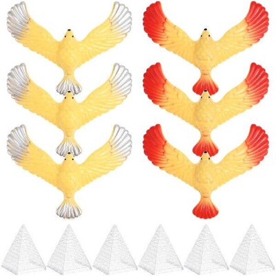 6 Pcs Balance Bird Eagle Balancing Toy with Stand