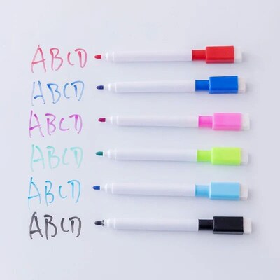 8PCS Erasable Whiteboard Markers Board Marker School Supplie