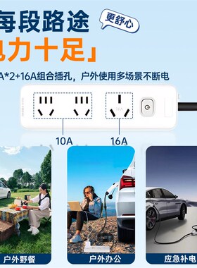 红旗HS3PHEV新能源充放电一体枪可携式充电枪随车充放电枪取电器.