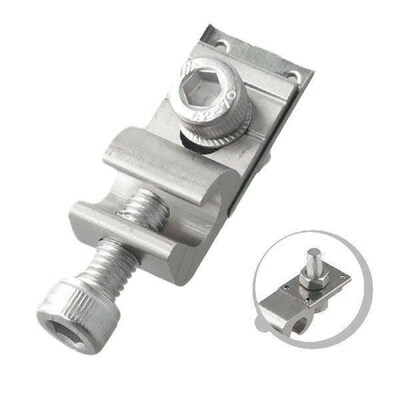 1/2Pcs Solar Grounding Lug Solar Panel Fasteners Clip