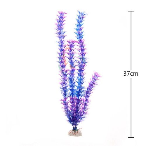 New 37CM artificial underwater plants aquarium fish tank dec