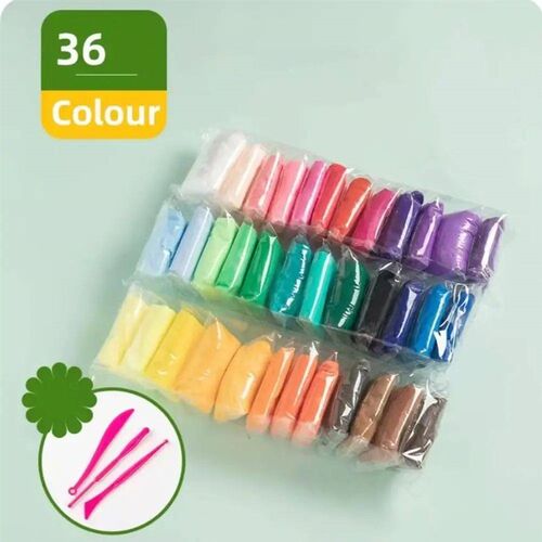 12/24/36 Color Air Dry Clay Colorful Handicrafts Lightweight