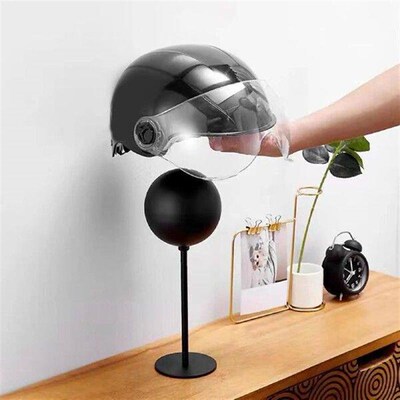 Multifunctional Helmet Bracket Metal Bike Helmet Holder