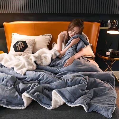 Bedsure Sherpa Fleece Blanket Soft Throw Blanket Flannel