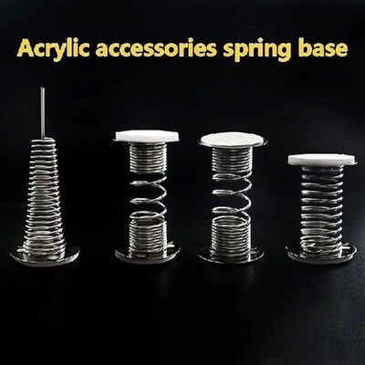 4pcs DIY Accessories Dancing Toy Spring Base Car Dashboard