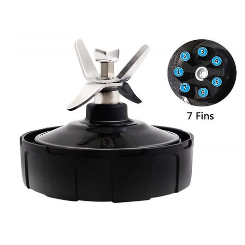 7 Fins Extractor Blades Replacement Part Bottom Blade For Nu