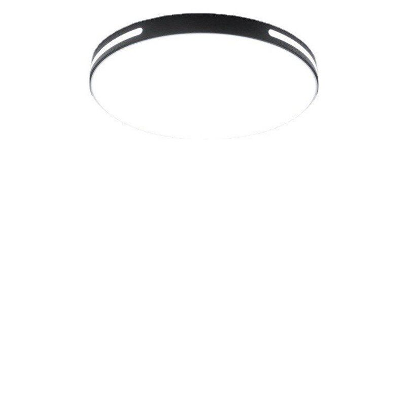 Plastic Led Ceiling Lamp Round Living Room Lamp Lamp Bedroom - 实物图