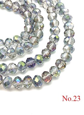 3x4mm/4x6mm/6x8mm Crystal Rondel Beads Wheel Faceted Glass B