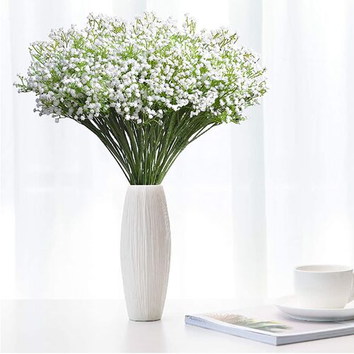 1/3/5pcs 52cm White Baby Breath Artificial Flowers Gypsophil