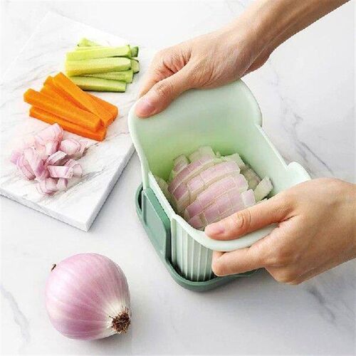 Multifunctional Plastic Vegetable Chopper Hand-Pressed