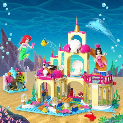 Buldng Blocks frends Beauty And The Beast Prncess Castle
