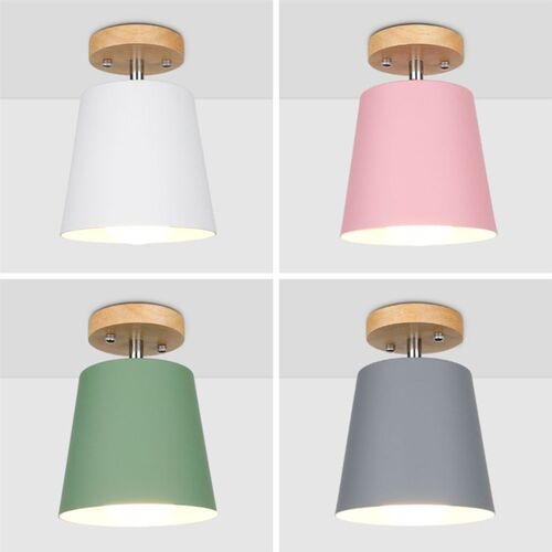 LED Ceiling Light Iron Wood ceiling lamps Nordic Modern Ceil
