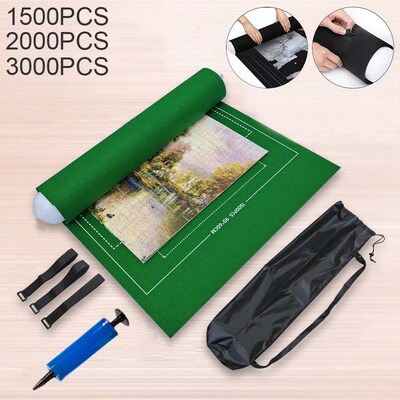 Jigsaw Puzzle Storage Roll Mat with Guiding Lines Jigsaw Puz