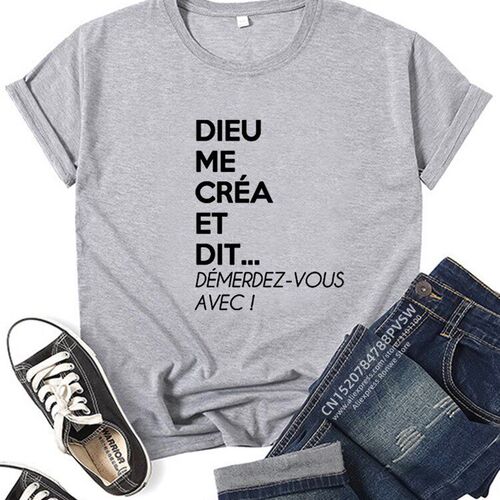 France Letter Dieu Me Cra Et Dit Dmerdez-Vous Avec