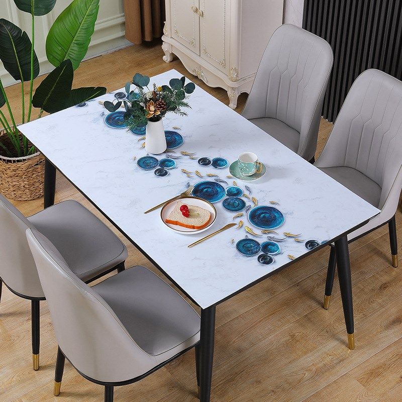 欧式防水防油防滑pvc软玻璃印花不茶几餐桌垫免洗加厚长方形,居家布艺,桌布,淘宝优惠券,粉丝福利购,淘宝优惠卷